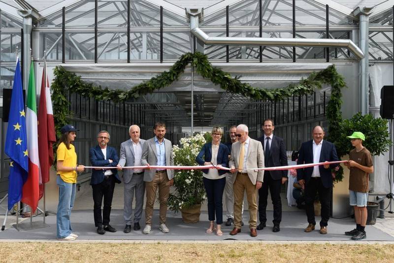 A come Alpi_ Inaugurata la nuova serra hi-tech e il punto bioeconomia