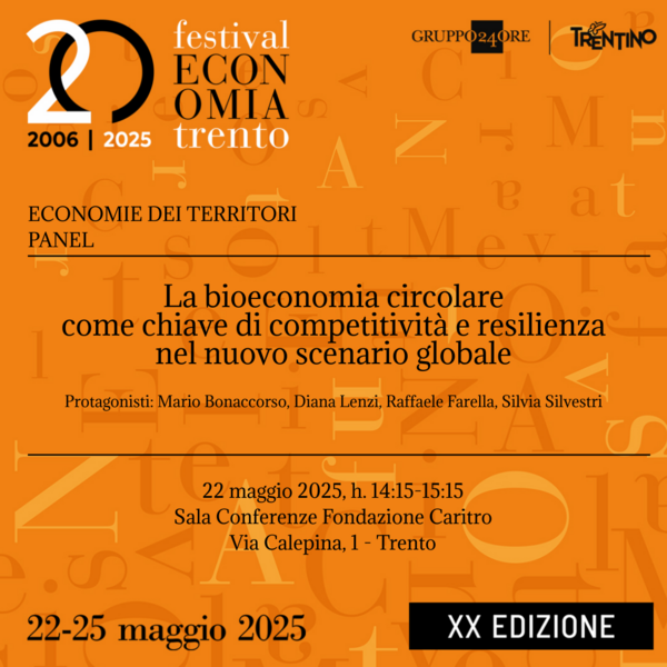 La bioeconomia circolare come chiave di competitività e resilienza nel nuovo scenario globale