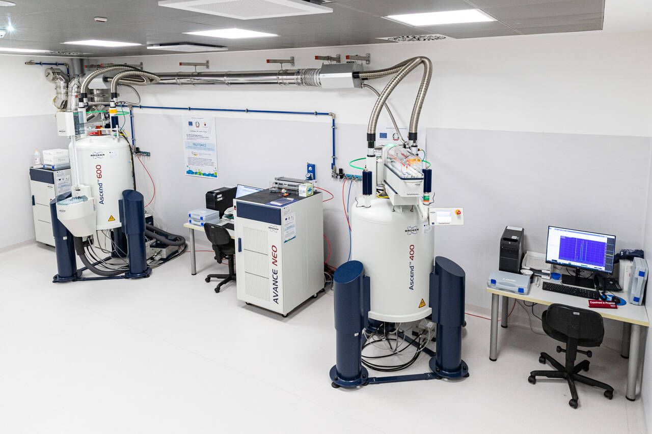 Immagine: NMR 400MHz e NMR 600 MHz