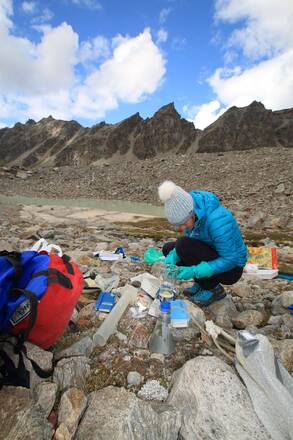 FEM_UNIBZ_Austrian Academy of Science: Which kind of water will come from melted permafrost?